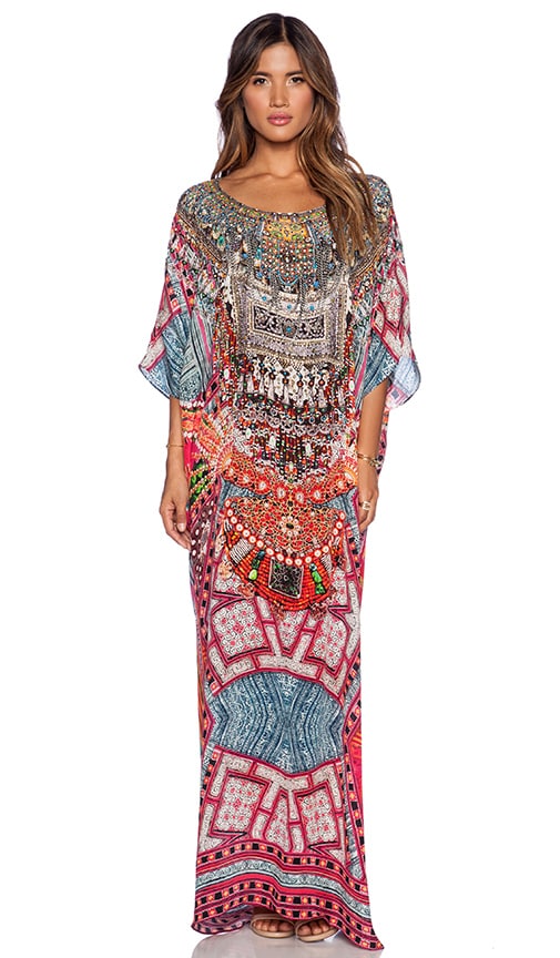 Camilla Round Neck Kaftan in Fabric Of My Forebears | REVOLVE