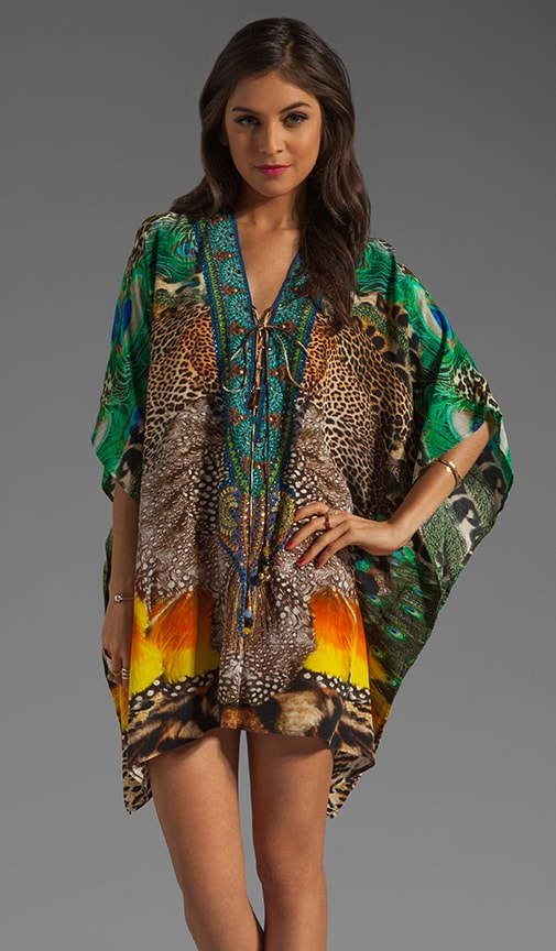 Short Lace Up Kaftan