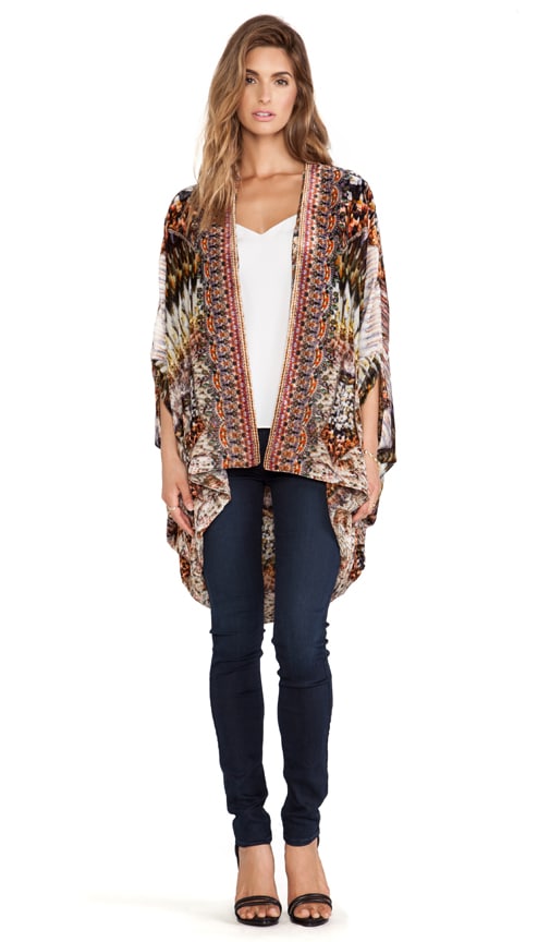Tie Front Kimono