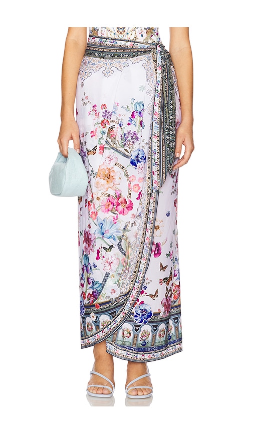 Long Draped Sarong in - Camilla - Modalova
