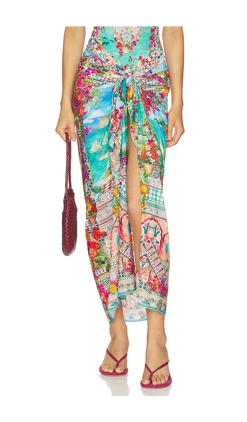 Camilla Multi Wear Long Sarong - Women's Clothing