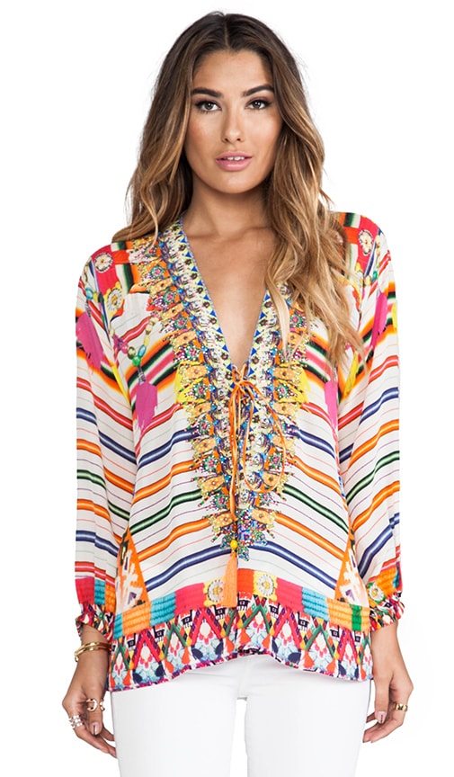Lace Up Shirt