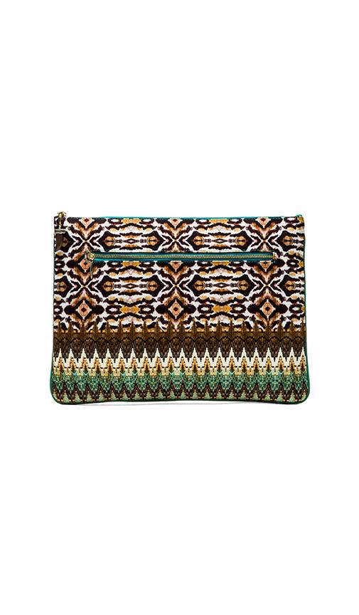 Camilla Large Canvas Clutch in Eyasi Stillness | REVOLVE