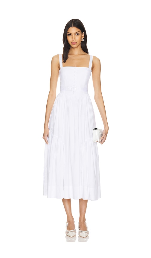 Cinq a Sept Amber Dress in White REVOLVE