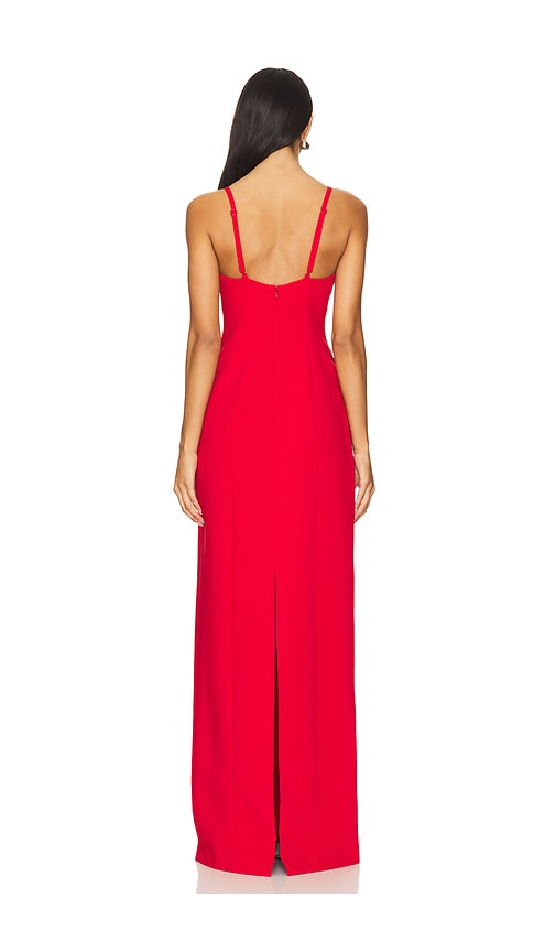  Cinq A Sept Abendkleid Adele In Red. Größe 0. Also In 2, 4, 6, 8, 10. 