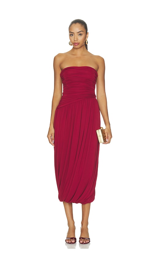 Cinq a Sept ROBE ROSINE  en Red. Taille 12. Also en 00, 0, 2, 4, 6, 8, 10.