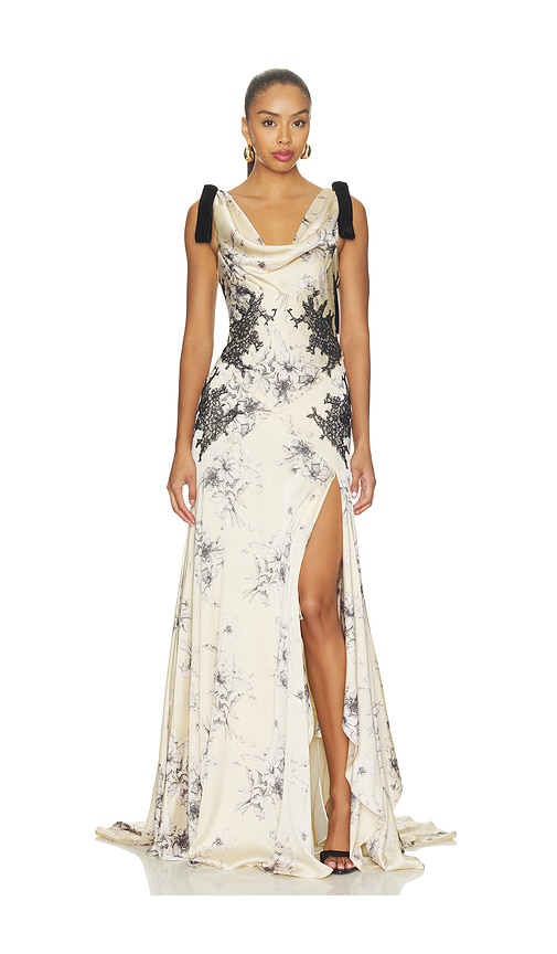 linen floral dress Linnea in natural and Blue embroideries Blue / XS Width:Wide (EE) blue sequence dress Embrace effortless style with Cute Off the Shoulder