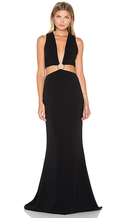 cinq a sept black gown