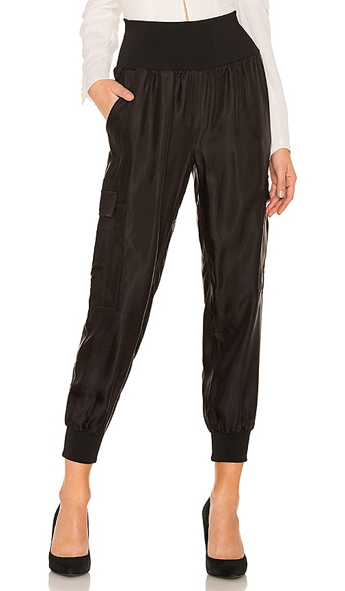 Cinq à Sept Giles High-Waist Jogger Pants