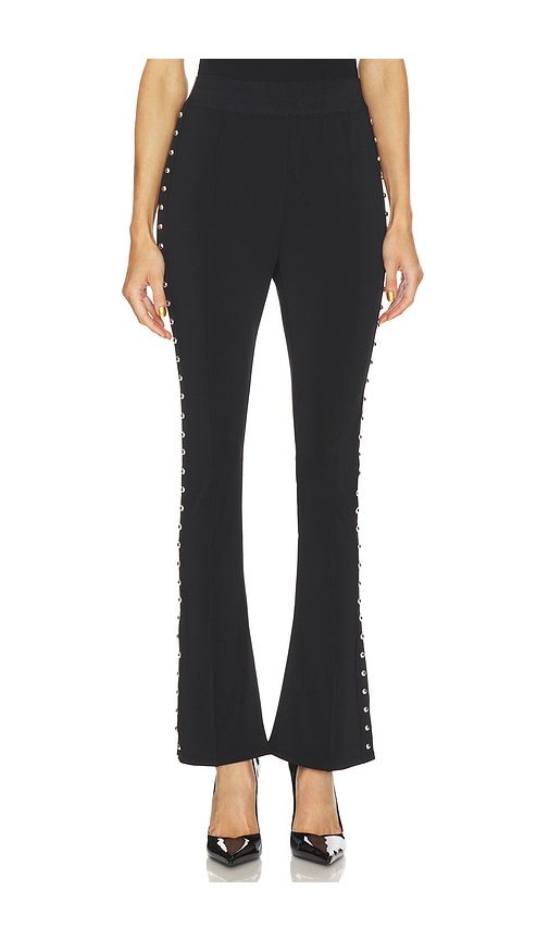 Cinq À Sept Studded Percy Pant In Black