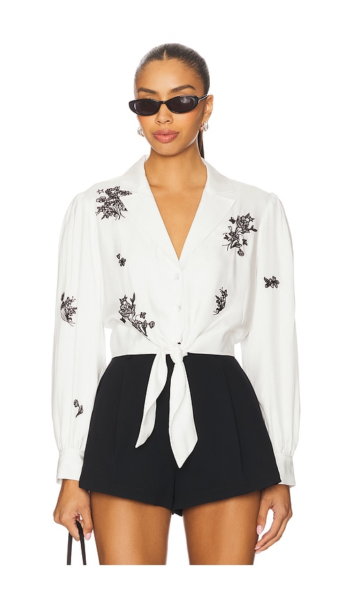 Cinq a Sept Wildflower Whimsy Marin Top