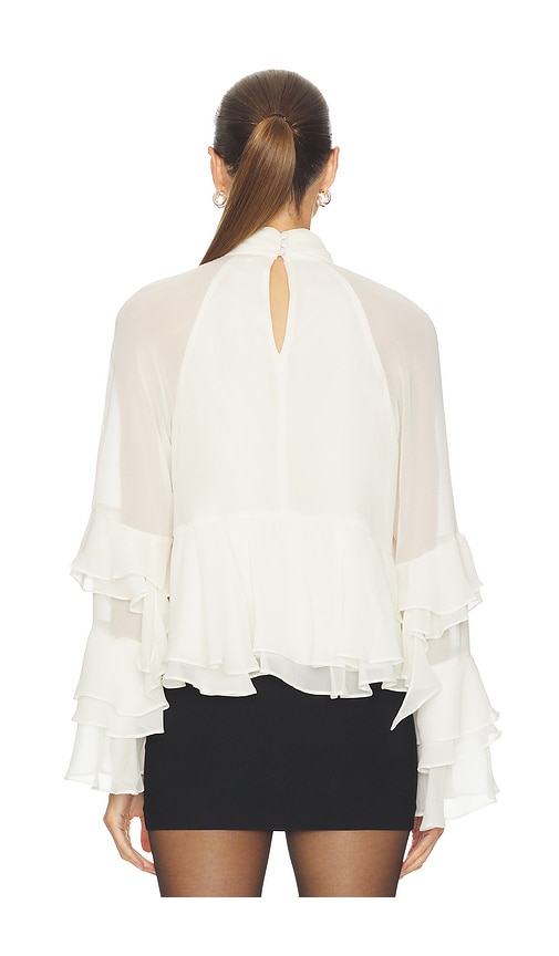  Cinq A Sept Oberteil Skylah In Ivory. Größe L. Also In Xl. 