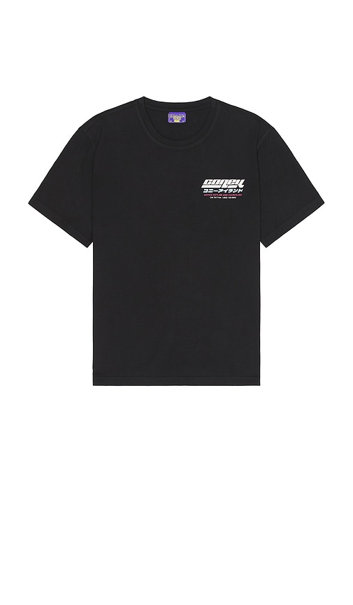 Shop Coney Island Picnic Garment Dyed Tee In Black