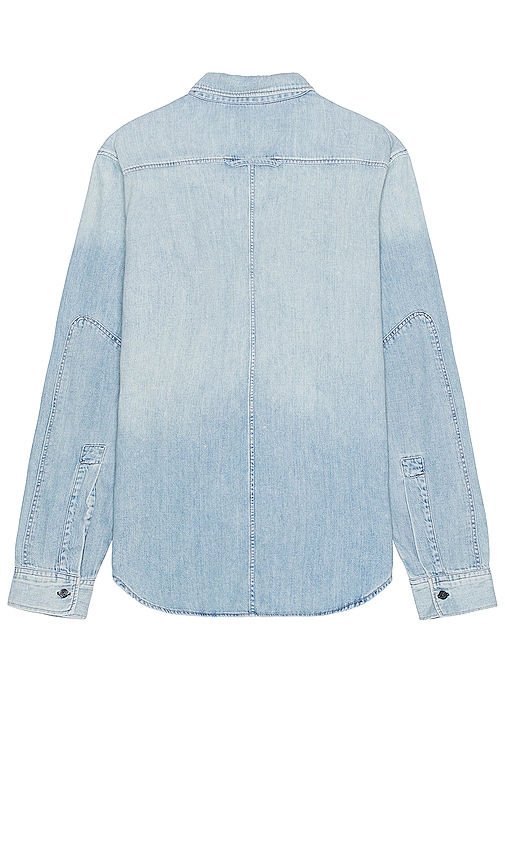 Shop Citizens Of Humanity Utility Shirt In Blue