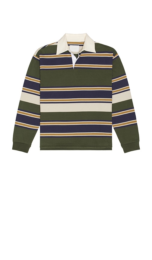 Citizen Of Humanity Rugby Shirt In Green