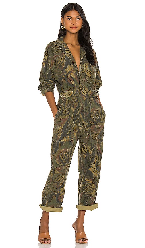 side button jumpsuit