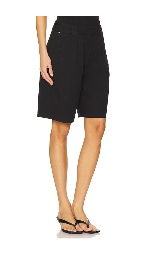 Citizen Of Humanity Cara Pleated Short In Black