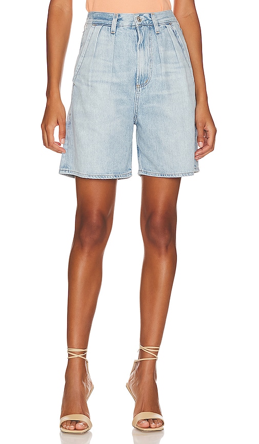 Shop Citizens Of Humanity Maritzy Denim Short In Blue