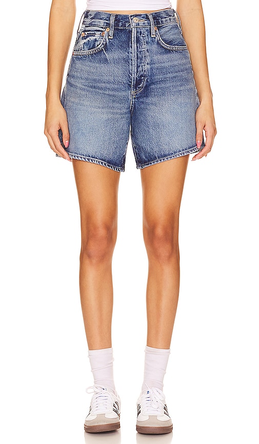 Citizens Of Humanity Marlow Long Vintage Short In Bambi