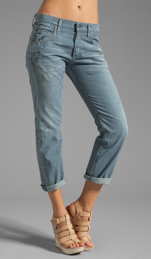 Dylan Finnely Stripe Relaxed Boyfriend