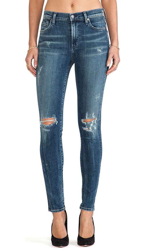 citizens of humanity jeans rocket high rise skinny