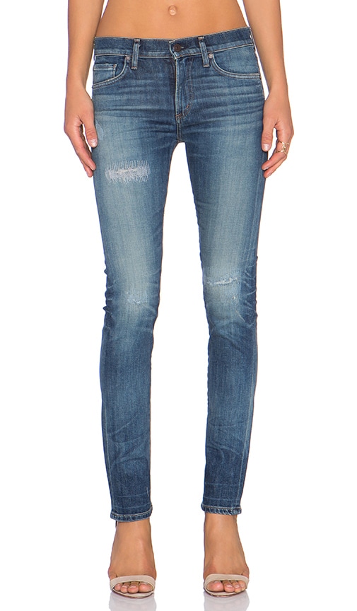 citizens of humanity agnes slim straight jeans