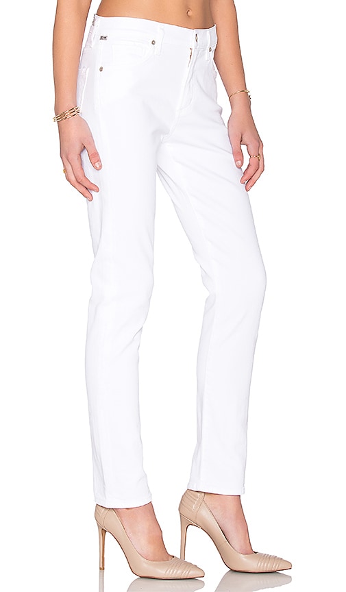 agnes mid rise slim straight