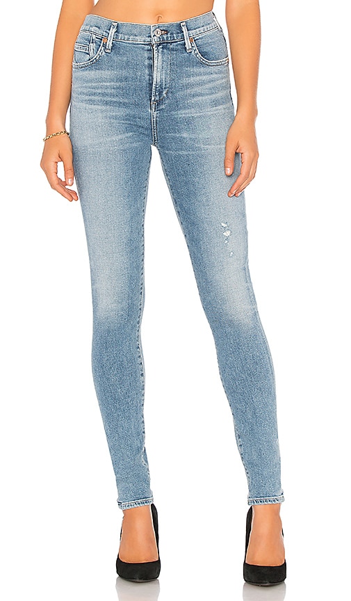 indigo ripped jeans