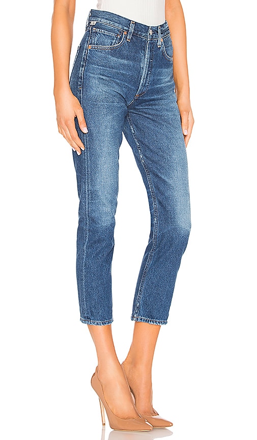 charlotte crop high rise straight in wish