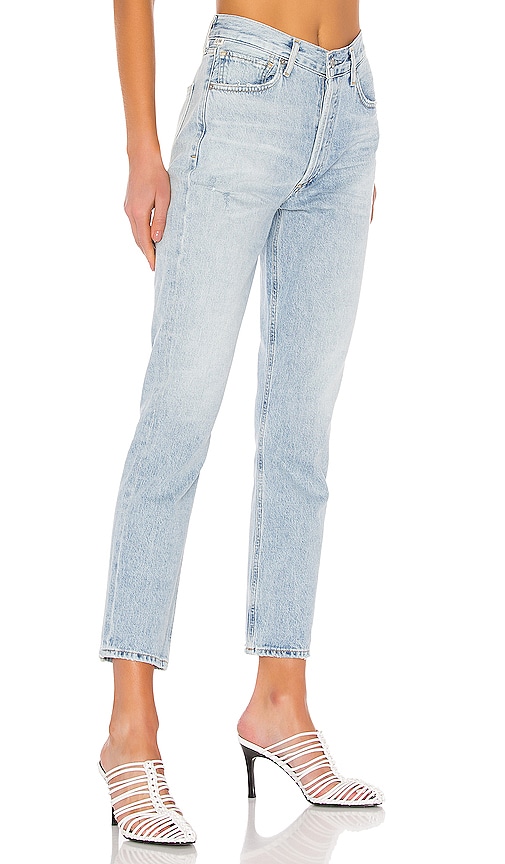 Citizens Of Humanity Charlotte High Rise Straight Jeans La Luna
