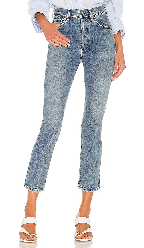 Citizens of Humanity Jolene High Rise Vintage Slim in Dimple | REVOLVE