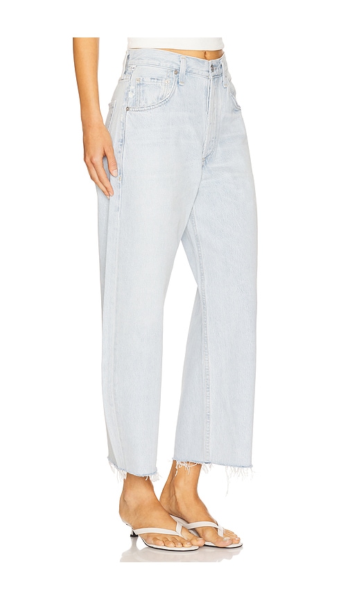 Citizen Of Humanity Ayla Crop Wide Leg In Blue