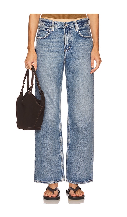 Lindz Easy Straight in Blue. - size 34 (also in 23, 24, 25, 26, 27, 28, 29, 30, 31, 32, 33)