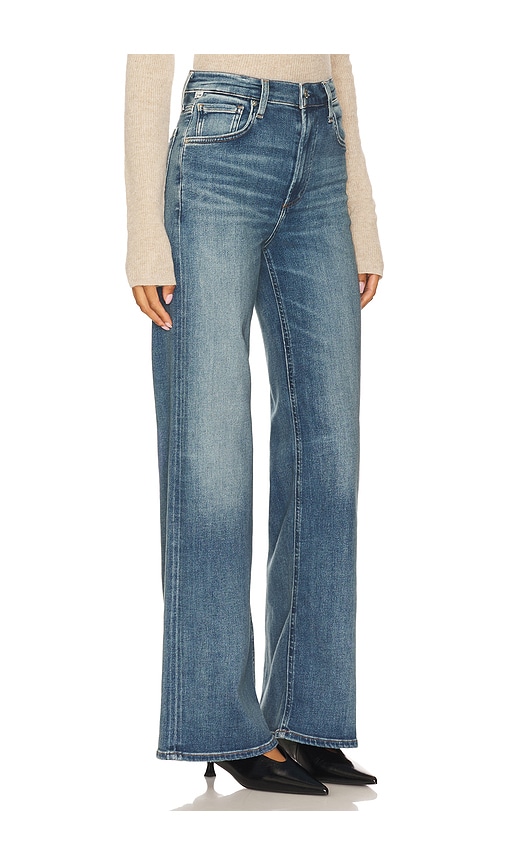 Citizen Of Humanity Lyra Wide Leg Jeans In Blue
