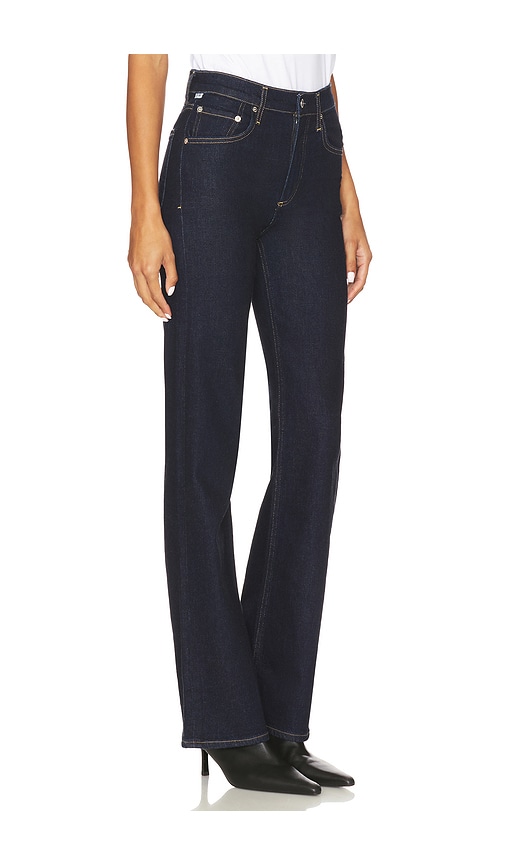 Citizen Of Humanity Vidia Mid Rise Boot Jeans In Blue