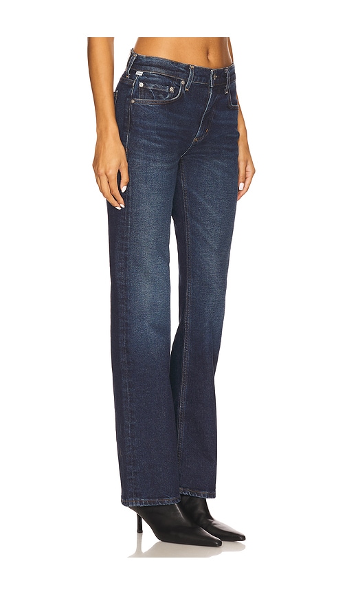 Citizen Of Humanity Genova Low Rise Boot Jeans In Blue