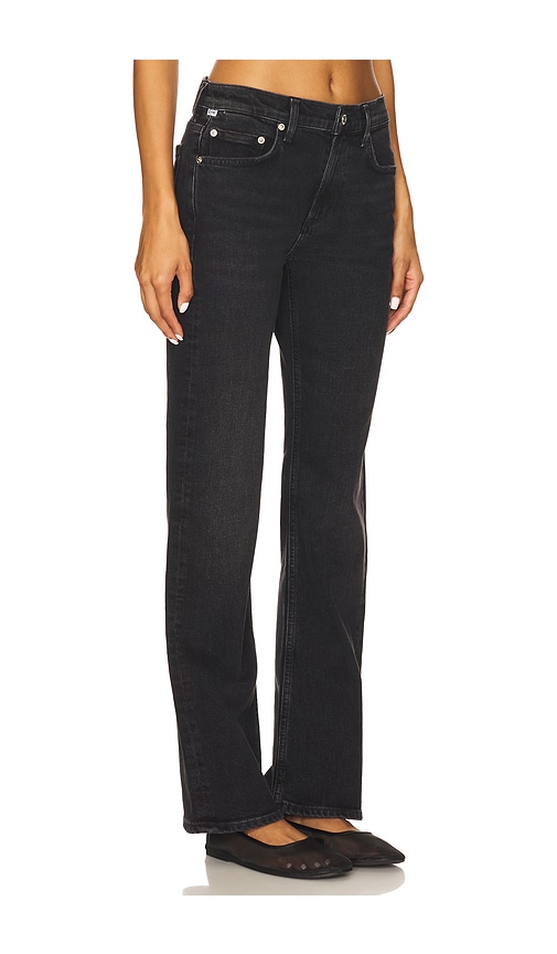 Citizen Of Humanity Genova Low Rise Boot Jeans In Green