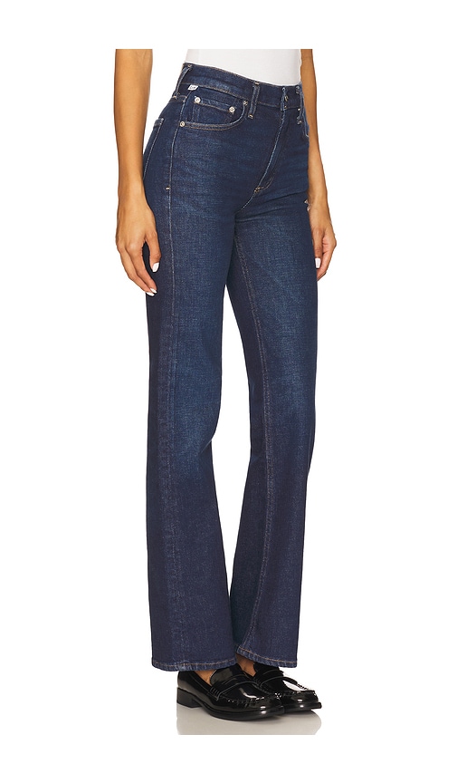 Citizen Of Humanity Vidia Mid Rise Boot Jeans In Blue