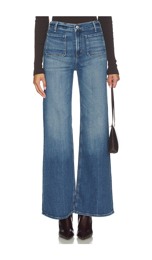 Citizen Of Humanity Kimberly Patch Pocket Flare Jeans In Blue
