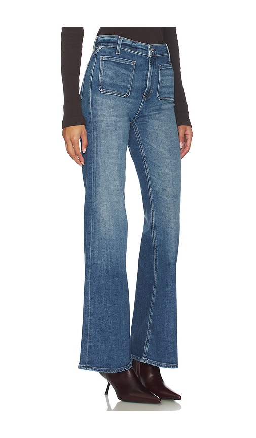 Citizen Of Humanity Kimberly Patch Pocket Flare Jeans In Blue