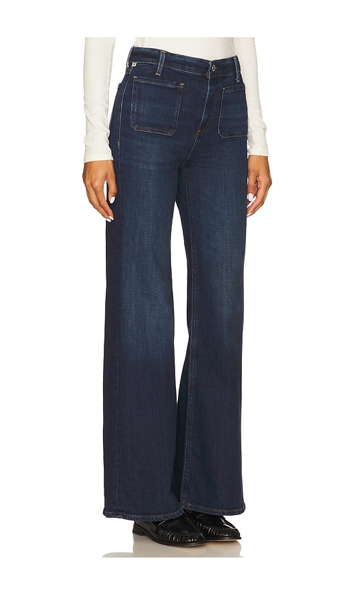 Citizen Of Humanity Kimberly Patch Pocket Flare Jeans In Blue