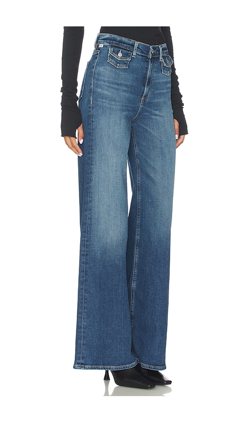 Citizen Of Humanity Issy High-rise Wide-leg Jeans In Blue