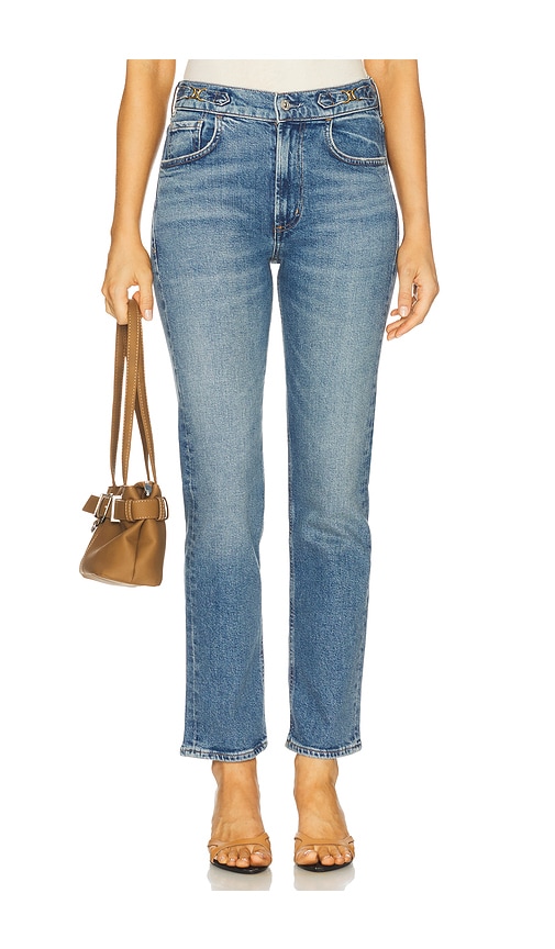 Citizen Of Humanity Blaine Vintage Straight Jeans In Blue