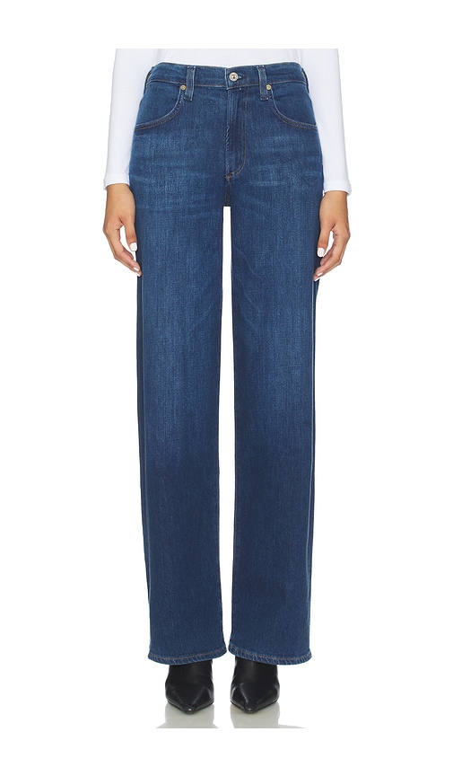 Citizen Of Humanity Annina Straight Leg Jeans In Blue