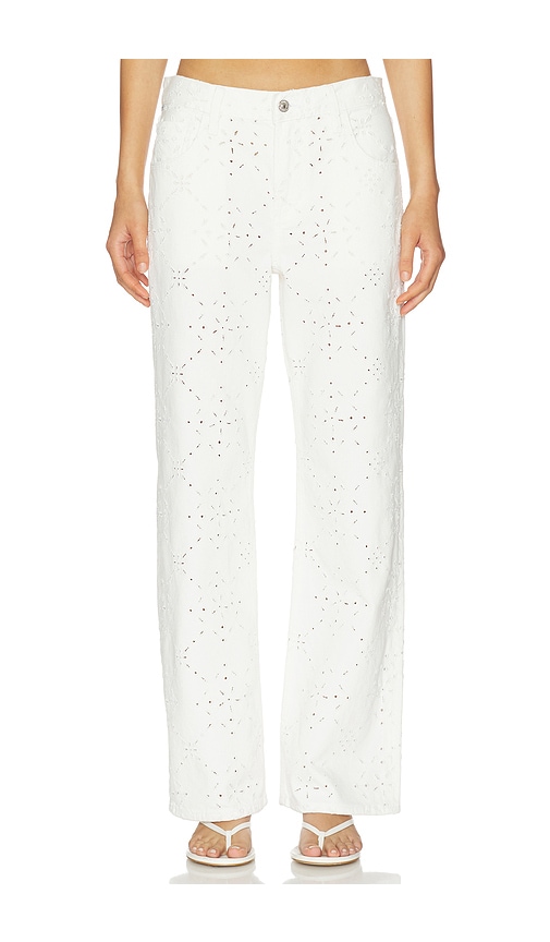 Citizens of Humanity Lindz Easy Straight Jeans in White. - size 24 (also in 25, 26, 27, 28, 29, 30, 32, 33)