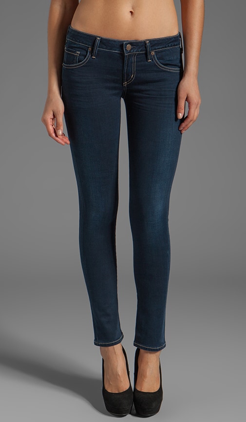 Citizens of Humanity Racer Low Rise Ultra Skinny in Starry | REVOLVE