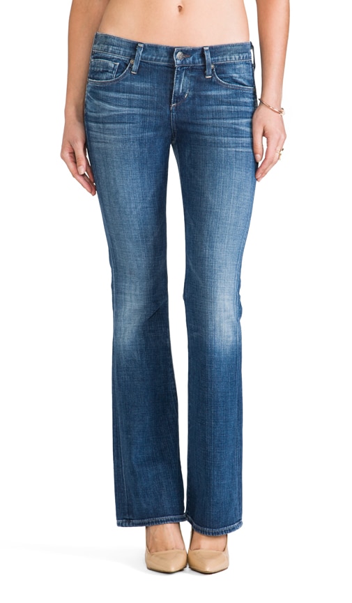 citizens of humanity dita petite bootcut jeans in wonder wash