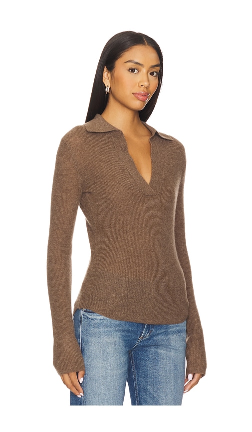 Citizen Of Humanity Simone Polo Sweater In Gold