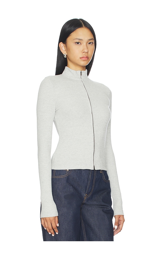 Citizen Of Humanity Zip Cardigan In White