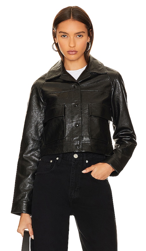 CITIZENS OF HUMANITY BELLE LEATHER JACKET